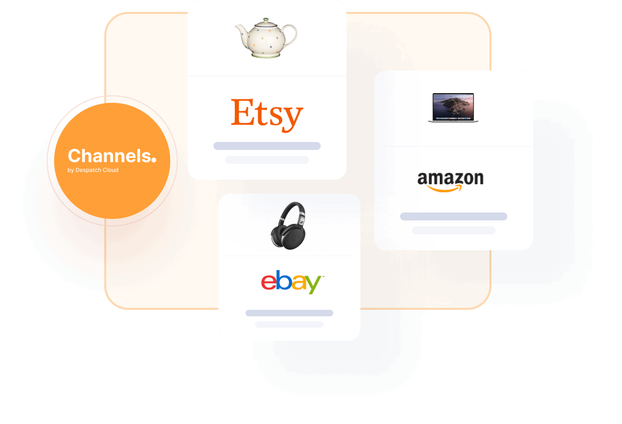 Channels Etsy Ebay Amazon