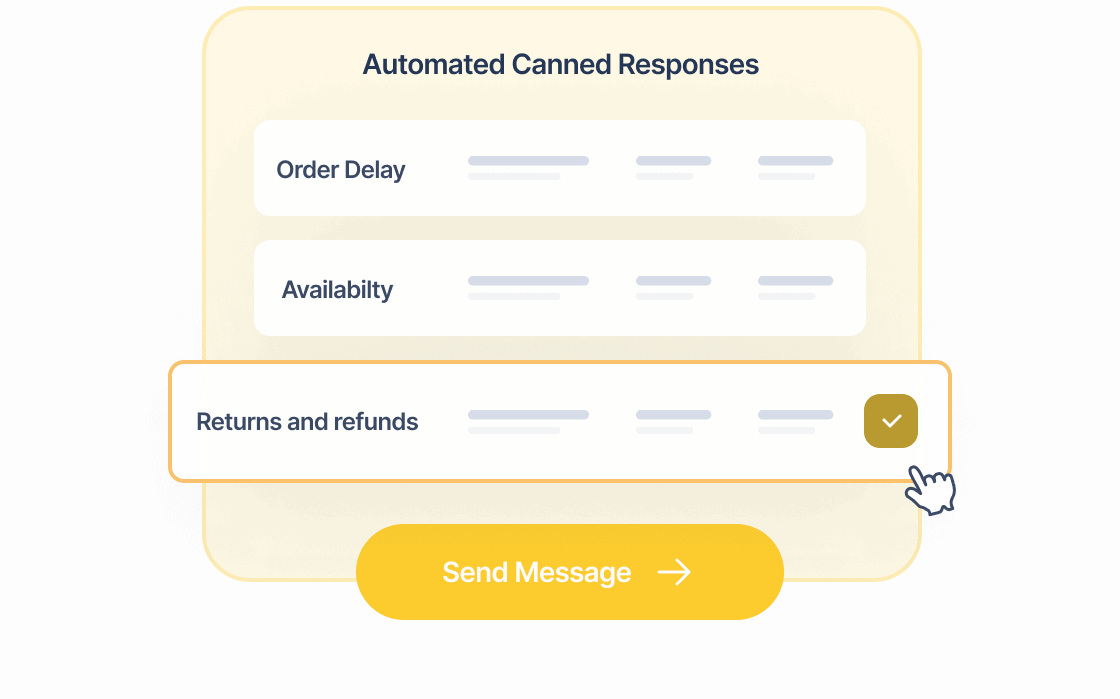 Automated Canned Responses
