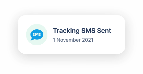 tracking sms sent