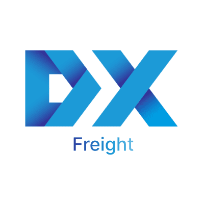 DX Freight Logo, representing one of the courier services integrated within Despatch Cloud for dependable and efficient freight delivery solutions.