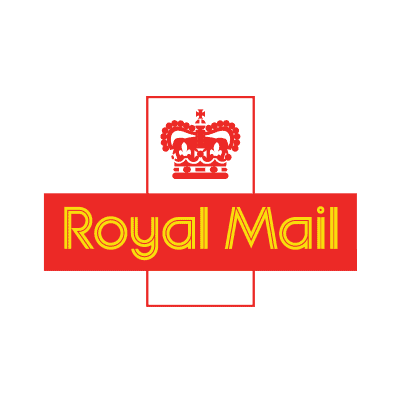 Royal Mail Logo, integrated with Despatch Cloud to offer reliable and efficient postal and parcel delivery services across the UK and internationally.