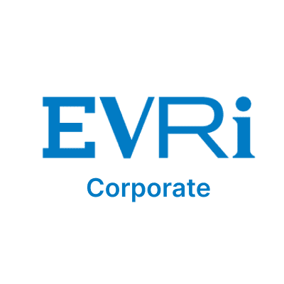 Evri Corporate Logo, representing one of the courier services integrated within Despatch Cloud for flexible and reliable parcel delivery solutions.