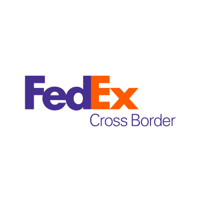 FedEx Cross Border Logo, showcasing one of the courier services integrated within Despatch Cloud for seamless and efficient international e-commerce shipping solutions.