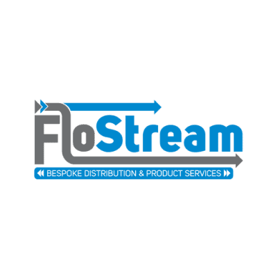 Flostream Logo, delivering tailored and innovative mailing and logistics solutions through Despatch Cloud integration.