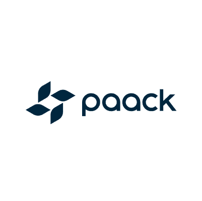 Paack Logo, a Barcelona-based delivery service integrated with Despatch Cloud to offer efficient and scheduled eCommerce shipping solutions.