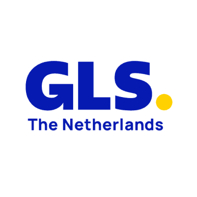 The GLS Netherlands Logo, integrated with Despatch Cloud to provide reliable and efficient parcel delivery services throughout the Netherlands.