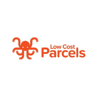 Low Cost Parcels Logo, integrated with Despatch Cloud to offer affordable and efficient parcel delivery services for businesses.