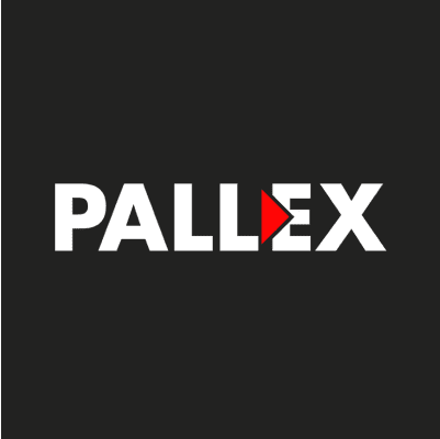 Pall-Ex Logo, integrated with Despatch Cloud to provide reliable palletized freight distribution services across the UK and Europe.