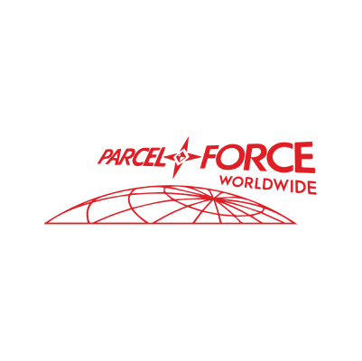 Parcelforce Worldwide Logo, integrated with Despatch Cloud to provide reliable and efficient global parcel delivery services.