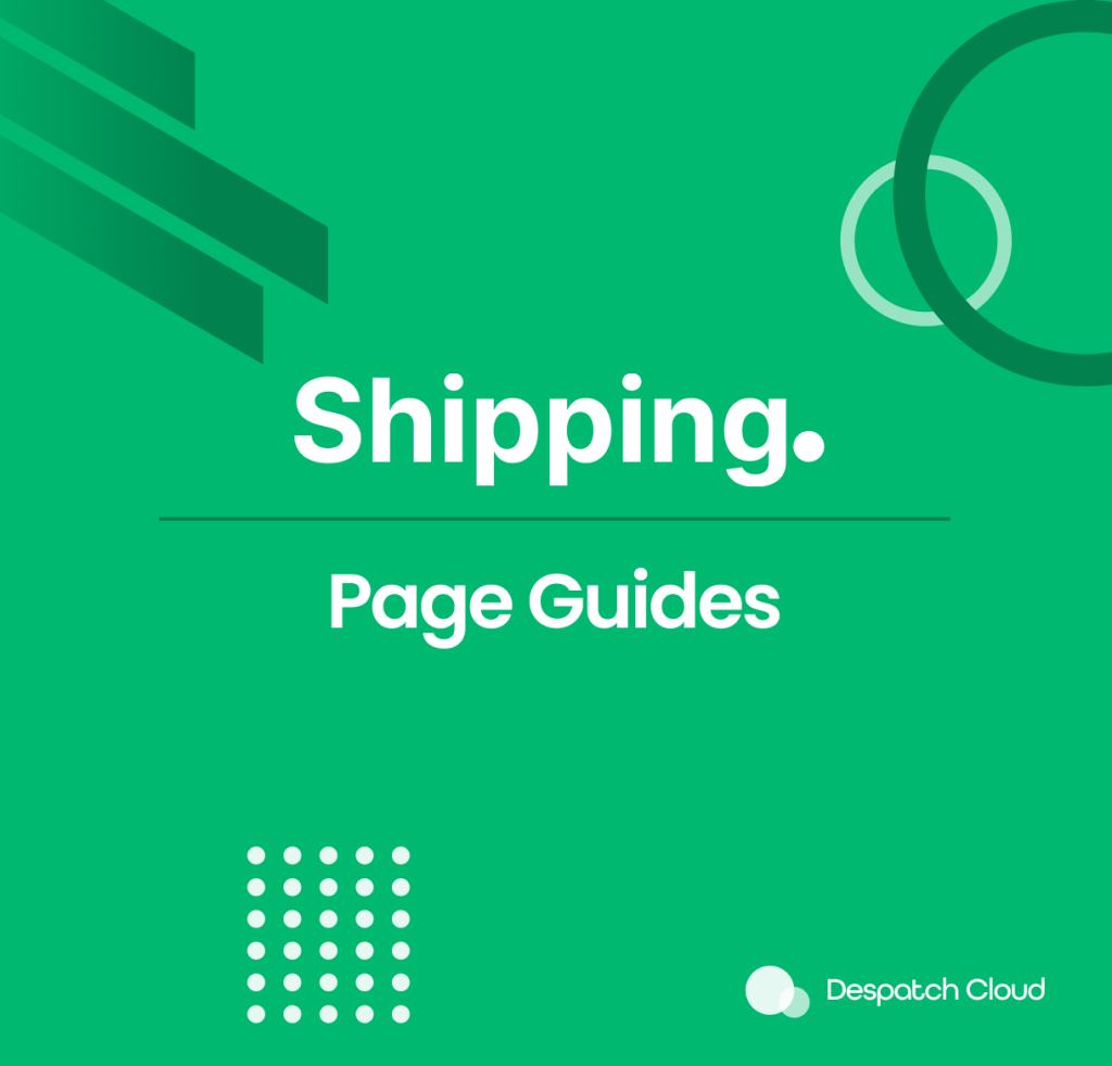 Shipping Guides Documentation