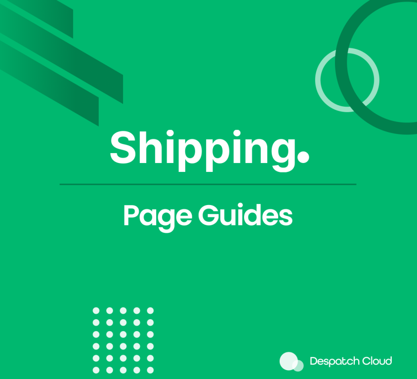 Shipping Guides Documentation
