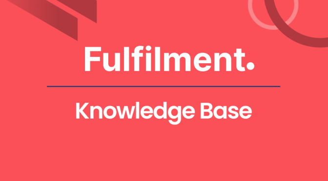 Fulfilment Knowledge Base Documentation