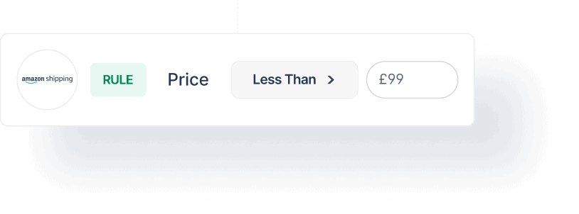 Price less than rule