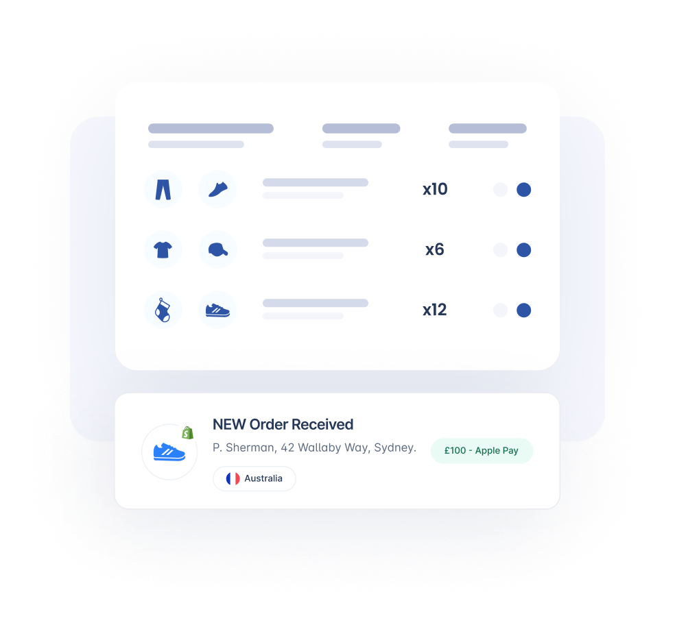 Despatch Cloud purchase order dashboard provides clear tracking of prices, progress, and deliveries, ensuring accurate stock management and full order visibility.