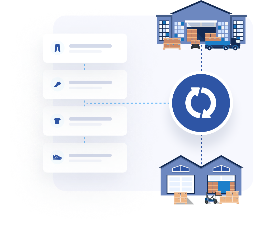 Despatch Cloud Warehouse Management System streamlines stock tracking across multiple locations, using barcodes to ensure accurate placement and easy transfers.