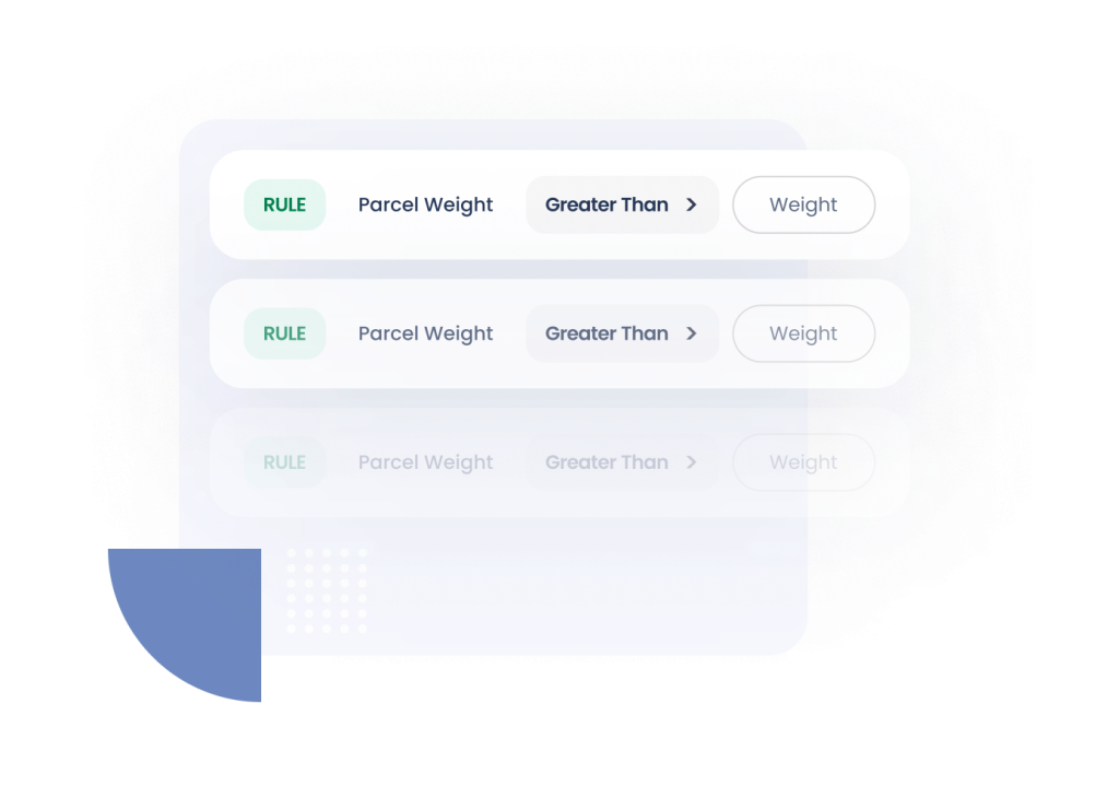 Despatch Cloud smart shipping automates courier selection with configurable rules, ensuring efficient and cost-effective parcel delivery without manual input.